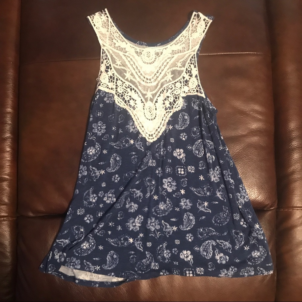 Maurice's Blue Tank